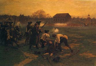 The Battle of Lexington - American War of Independence