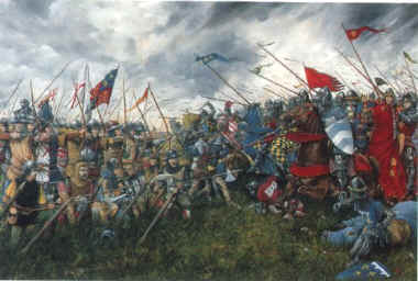 The Battle of Agincourt.
