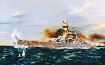 Graf Spee - Battle of the River Plate.
