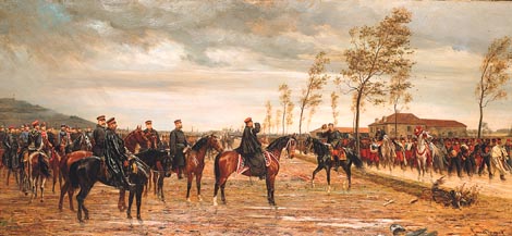 The French Surrender at Sedan.