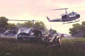 Vietnam - US Troops land.