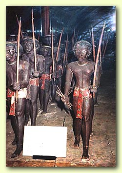 Models of Egyptian Light Troops (found in a Pharaoh's Tomb).